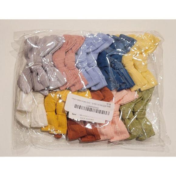 20pcs Solid Color Hair Bows Clips Hair Accessories (New) - Picture 5 of 5